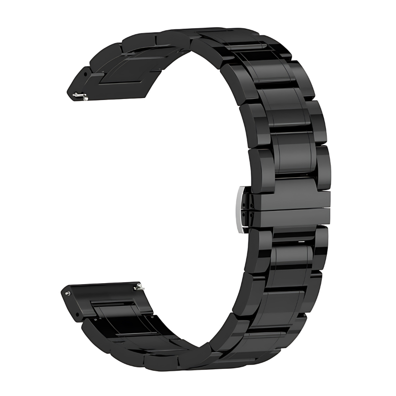 Black Ceramic Style Jubilee Band for Samsung Watch in 20mm/22mm