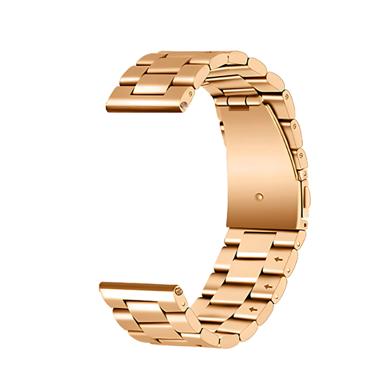 Rose Gold Chain Link Band for Samsung Watch in 20mm/22mm