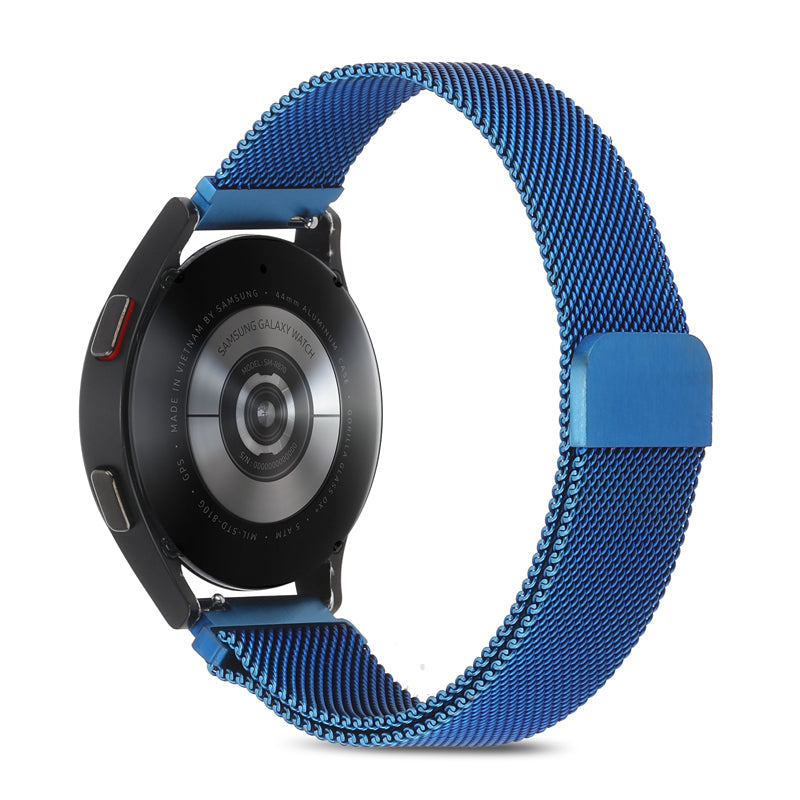 Blue Magnetic Milanese for Samsung Watch in 20mm/22mm