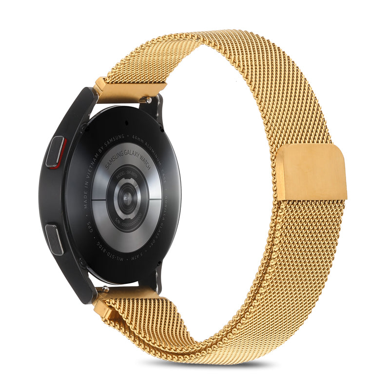 Gold Magnetic Milanese for Samsung Watch in 20mm/22mm