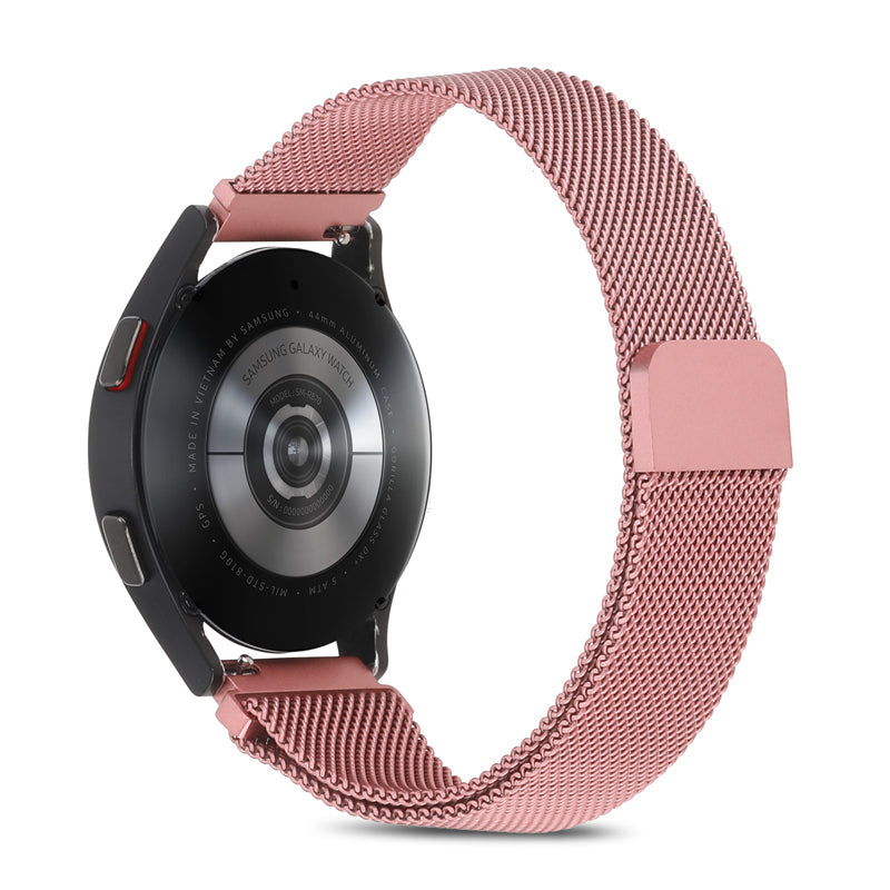Pink Magnetic Milanese for Samsung Watch in 20mm/22mm