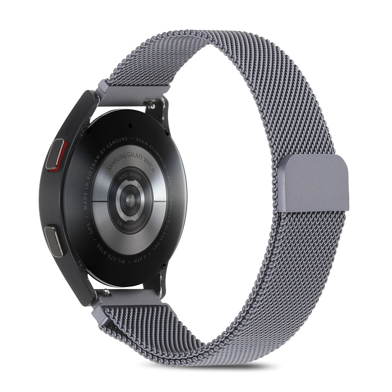 Space Grey Magnetic Milanese for Samsung Watch in 20mm/22mm