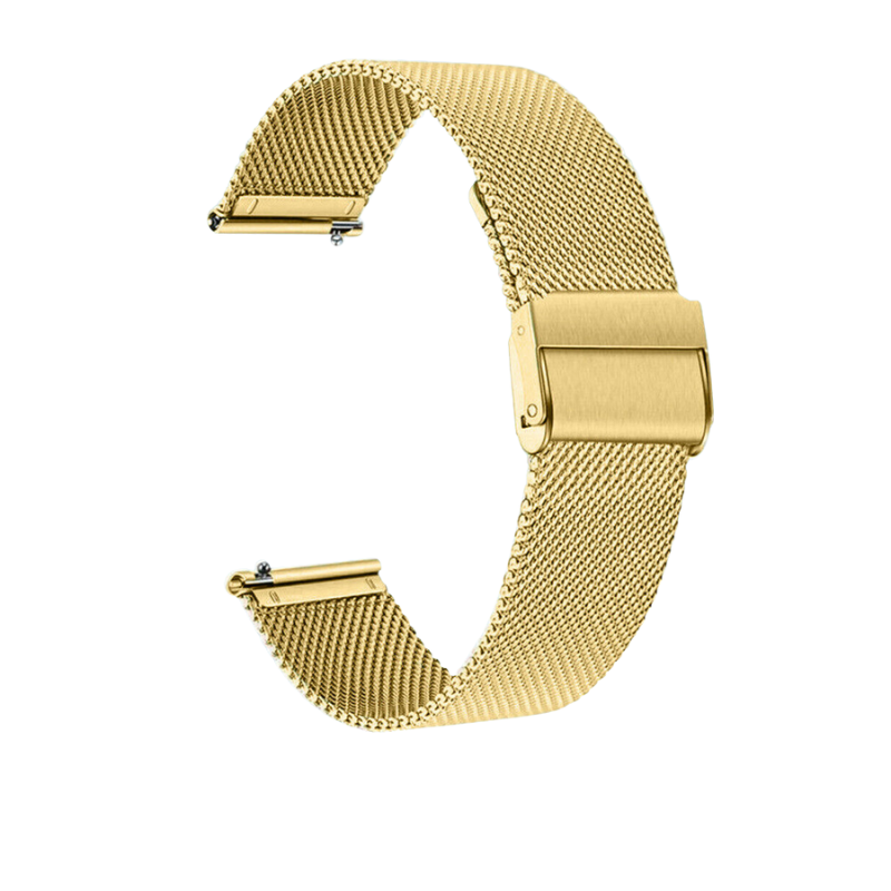 Gold Milanese Buckle Band for Samsung Watch in 20mm/22mm