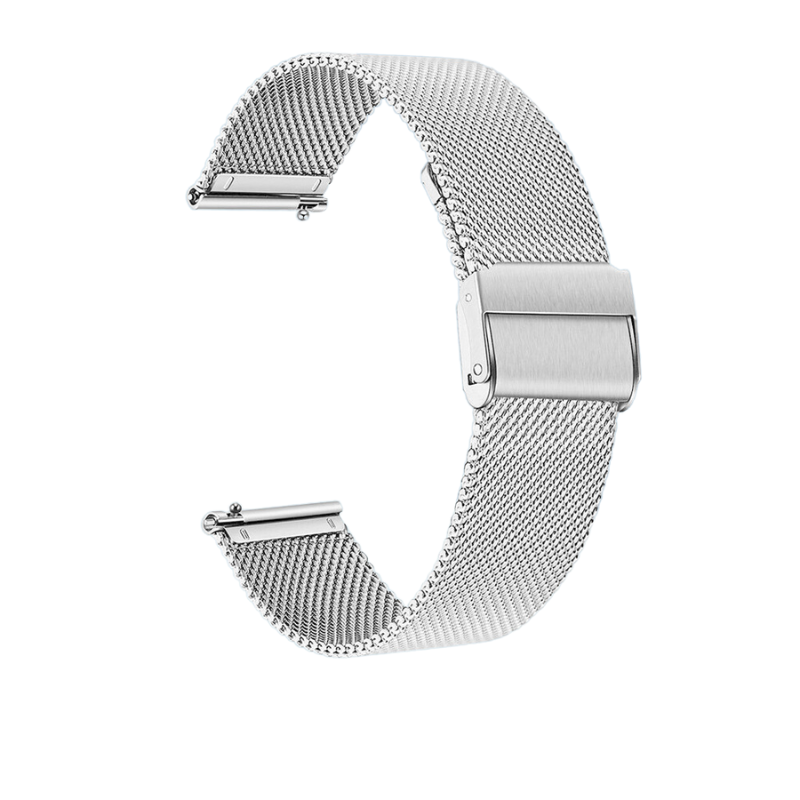 Silver Milanese Buckle Band for Samsung Watch in 20mm/22mm