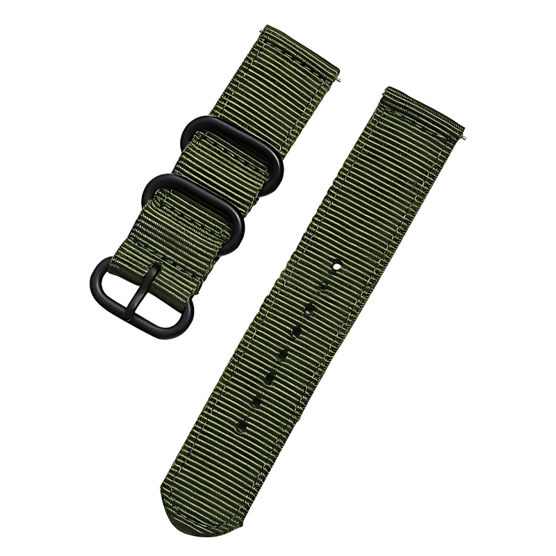 Army Green Nato Band for Samsung Watch in 20mm/22mm