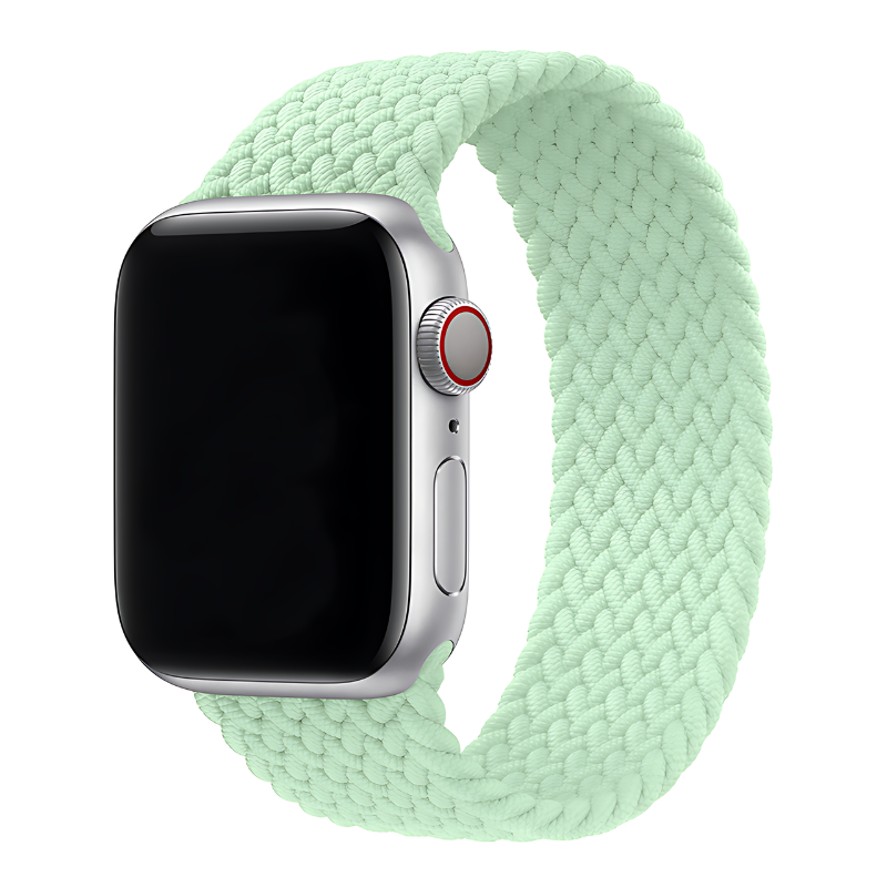 Pistachio Braided Solo Loop for Apple Watch Strap in 38mm/40mm/41mm & 42mm/44mm/45mm/49mm