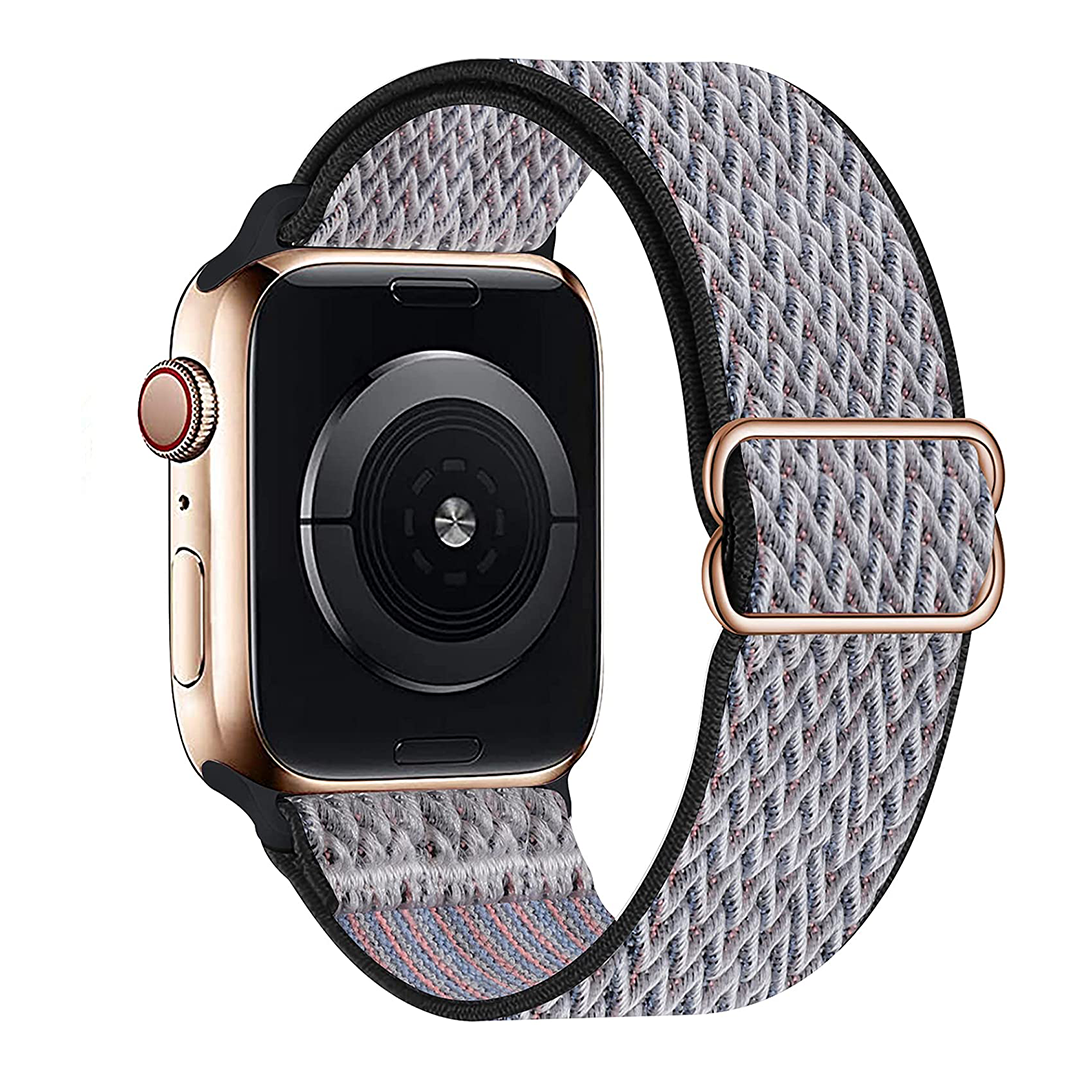 Gray Black Nylon Loop Spring Edition for Apple Watch, 38mm