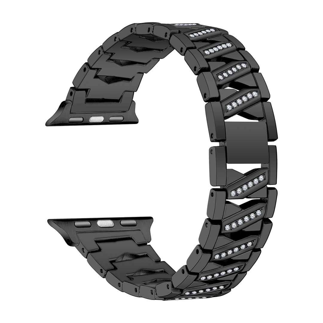 Black Precious Chain Link Band for Apple Watch, 38mm