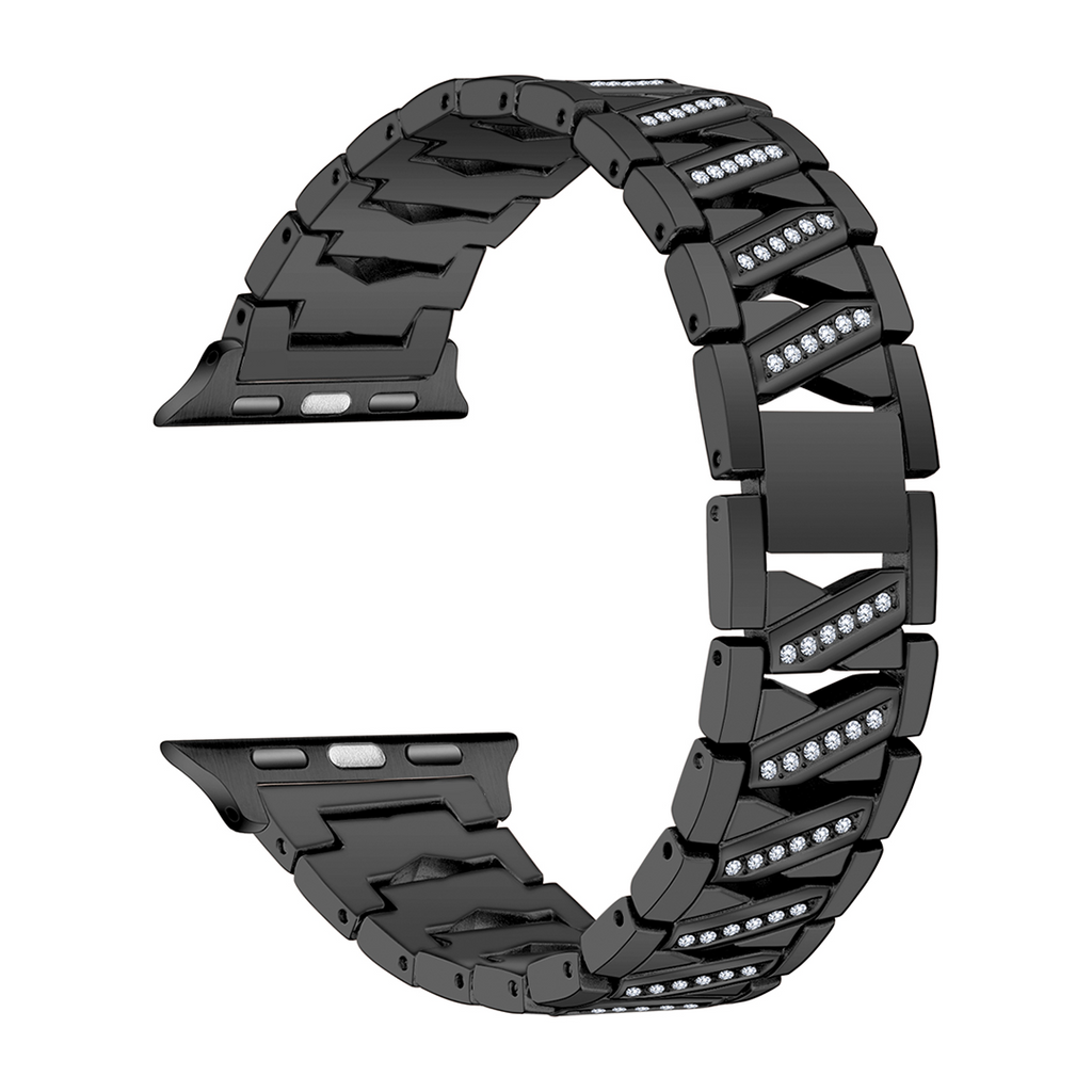 Black Precious Chain Link Band for Apple Watch, 38mm