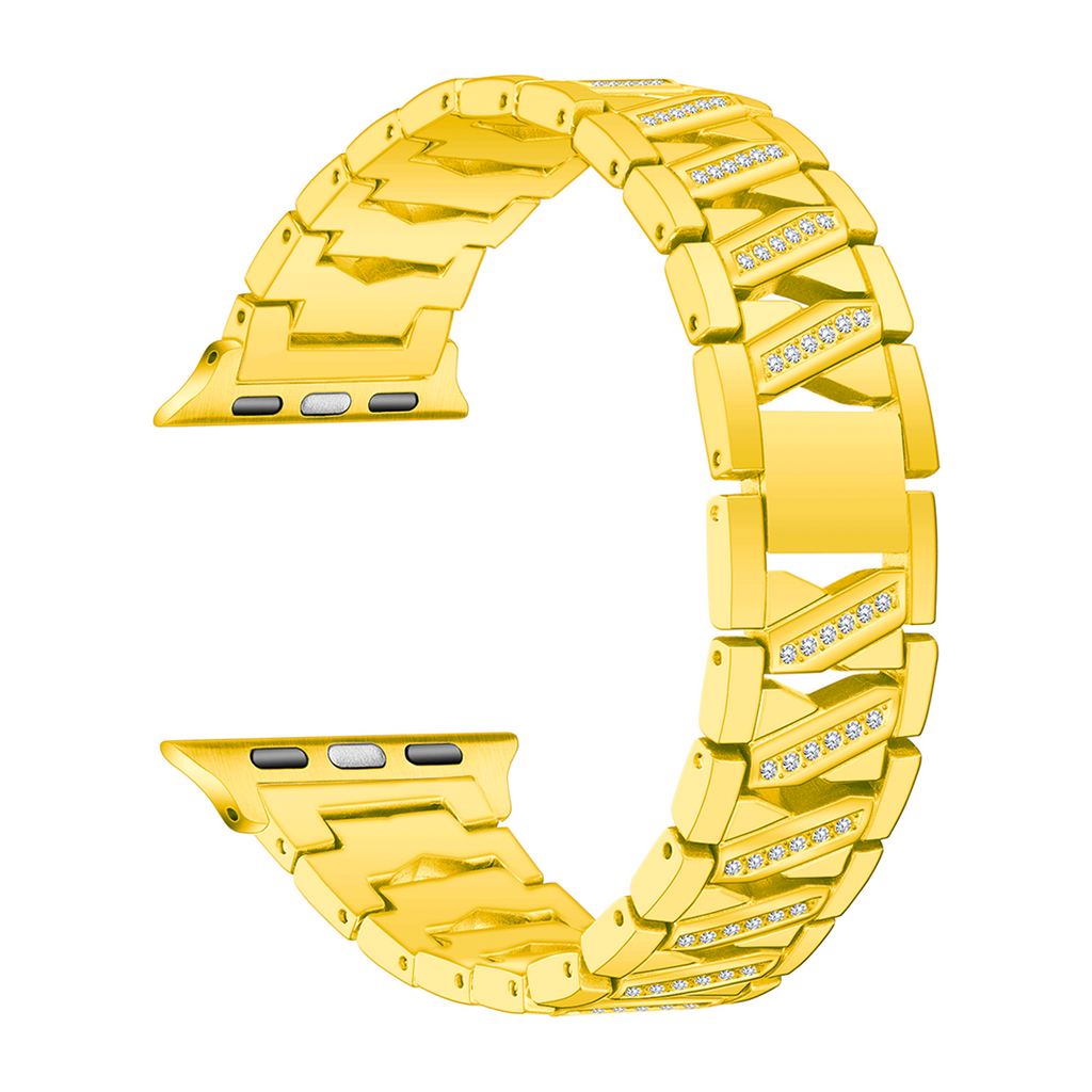 Gold Precious Chain Link Band for Apple Watch, 38mm