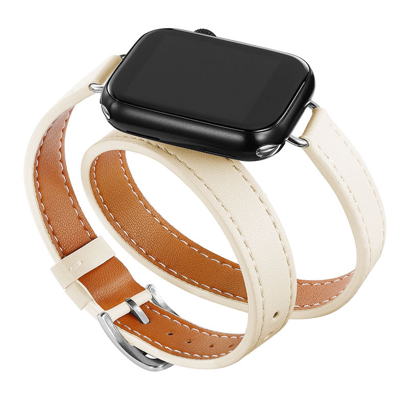 Baige Slim Leather Band, 38mm