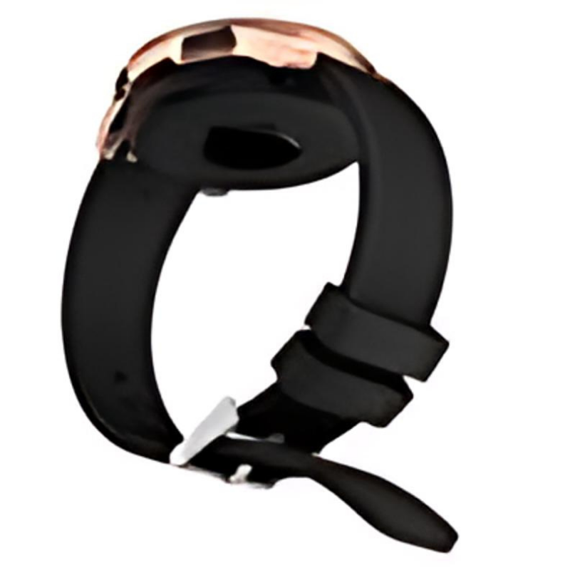 Black Sport Silicone Band for Samsung Watch in 20mm/22mm