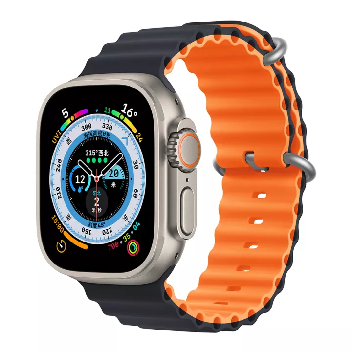 Midnight & Orange Ocean Band for Apple Watch