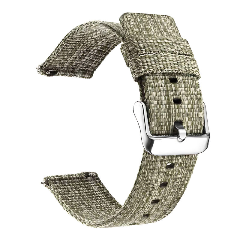 Green Woven Nylon Band for Samsung Watch in 20mm/22mm