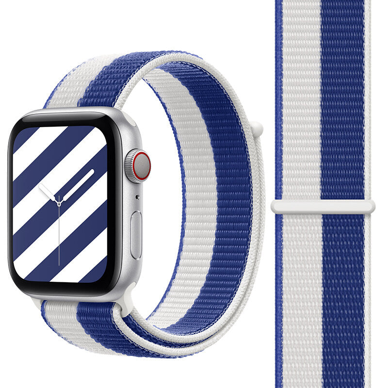 Dual Tone Nylon Loop for Apple Watch Band Greece