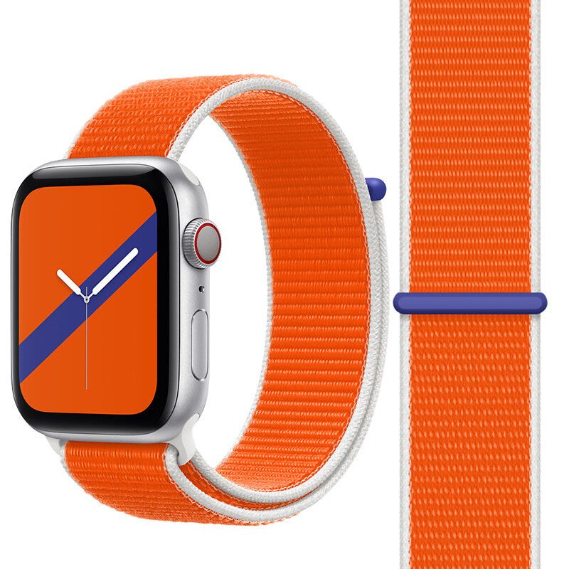 Dual Tone Nylon Loop for Apple Watch Band Netherlands