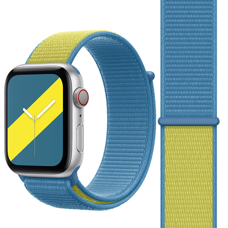 Dual Tone Nylon Loop for Apple Watch Band Sweden