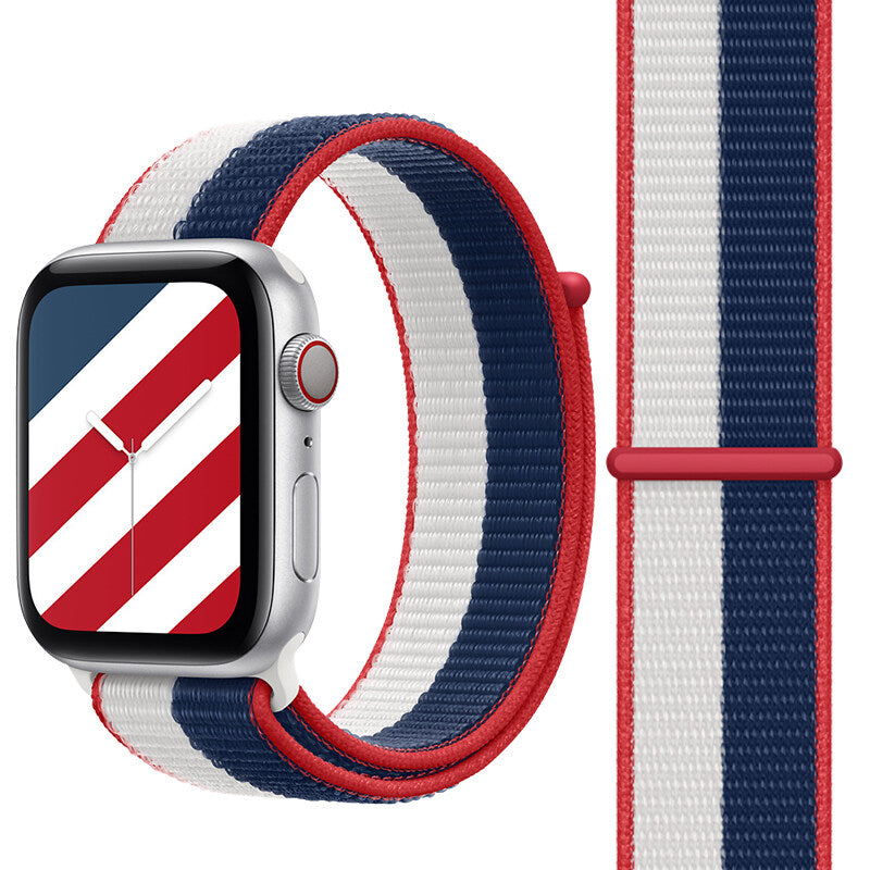 Dual Tone Nylon Loop for Apple Watch Band United States