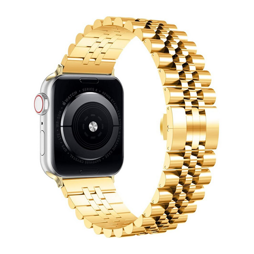 Jubilee Strap Gold Apple Watch Band 42mm/44mm/45mm/49mm