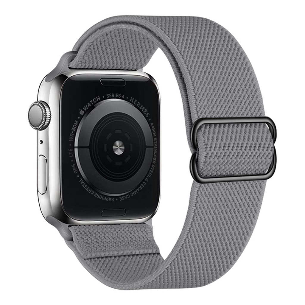 Nylon Loop Apple Watch Band For Men And Women Gray 42mm/44mm/45mm/49mm