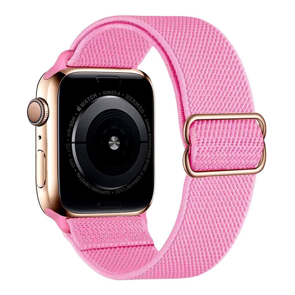 Nylon Loop Apple Watch Band For Men And Women Pink 42mm/44mm/45mm/49mm