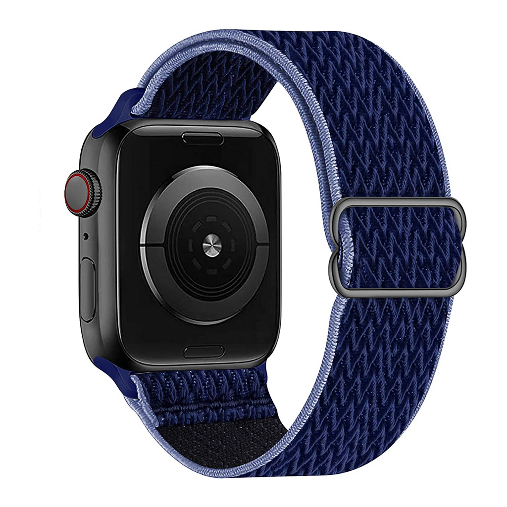 Nylon Loop Spring Edition Apple Watch Band For Men And Women Dark Blue 42mm/44mm/45mm/49mm