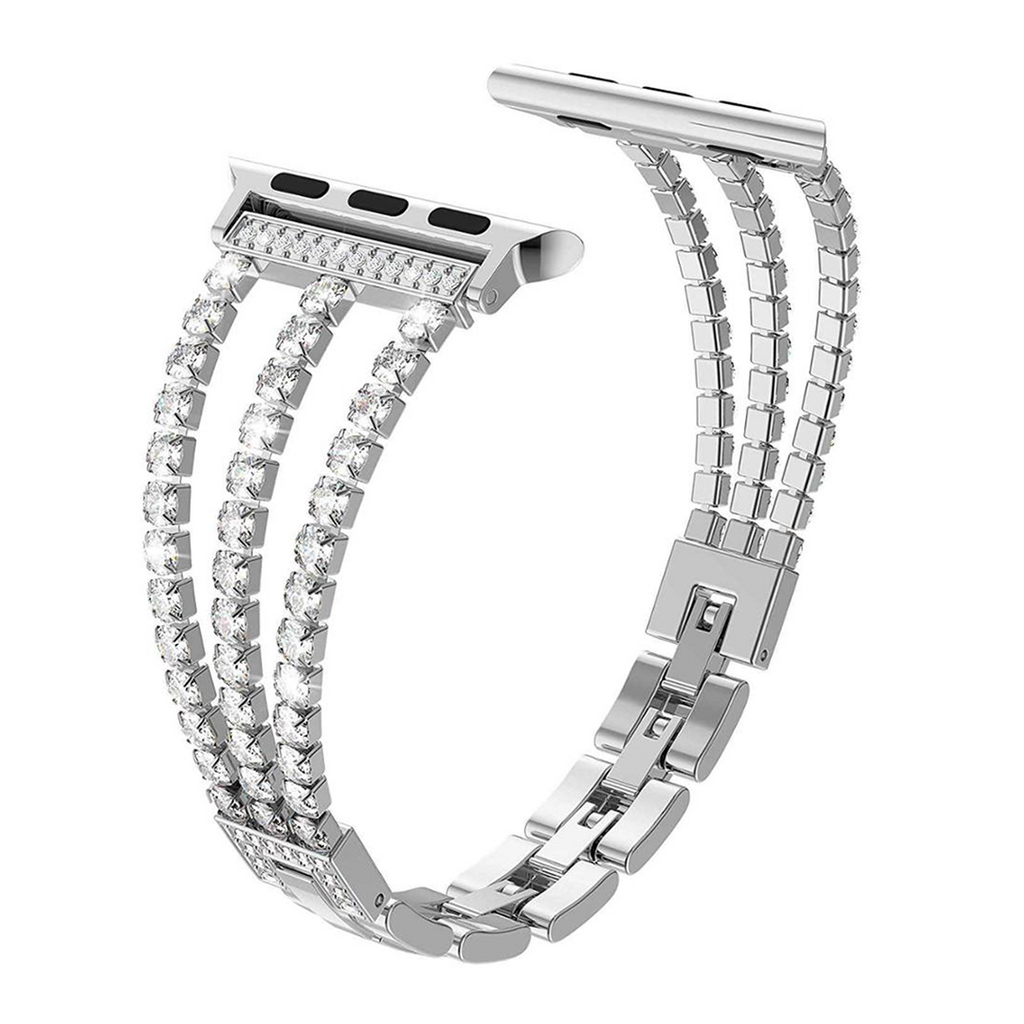 Precious Diamond Bracelet Apple Watch Metal Band 42mm/44mm/45mm/49mm