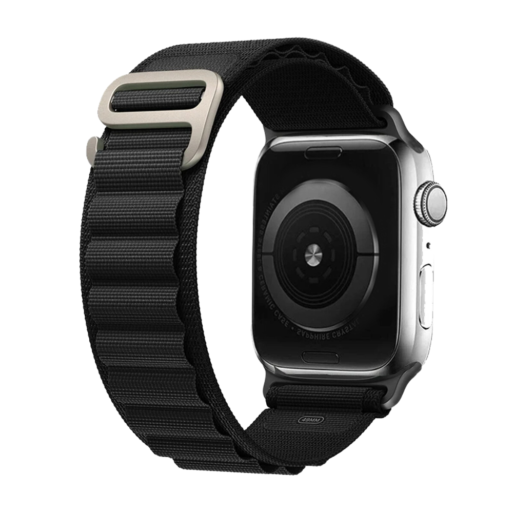 Summit Weave Band for Apple Watch Band Black