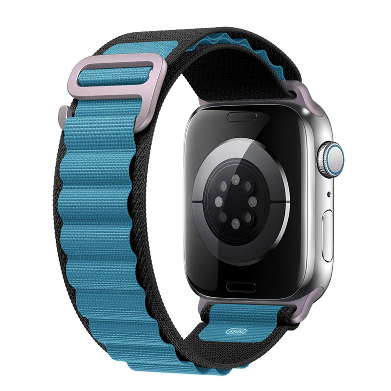 Summit Weave Band for Apple Watch Band Blue & Black