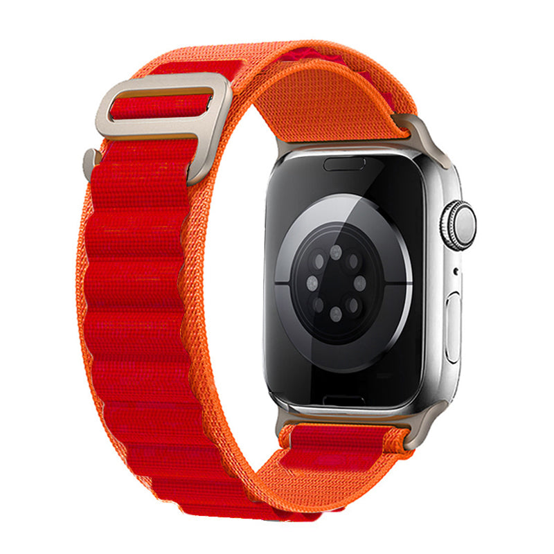 Summit Weave Band for Apple Watch Band Red & Orange